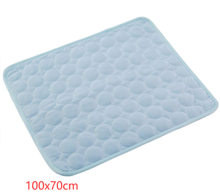 Pet Dog Cat Ice Silk Cold Nest Pad for Cooling in Summer