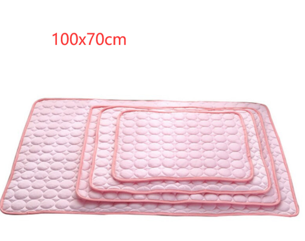 Pet Dog Cat Ice Silk Cold Nest Pad for Cooling in Summer