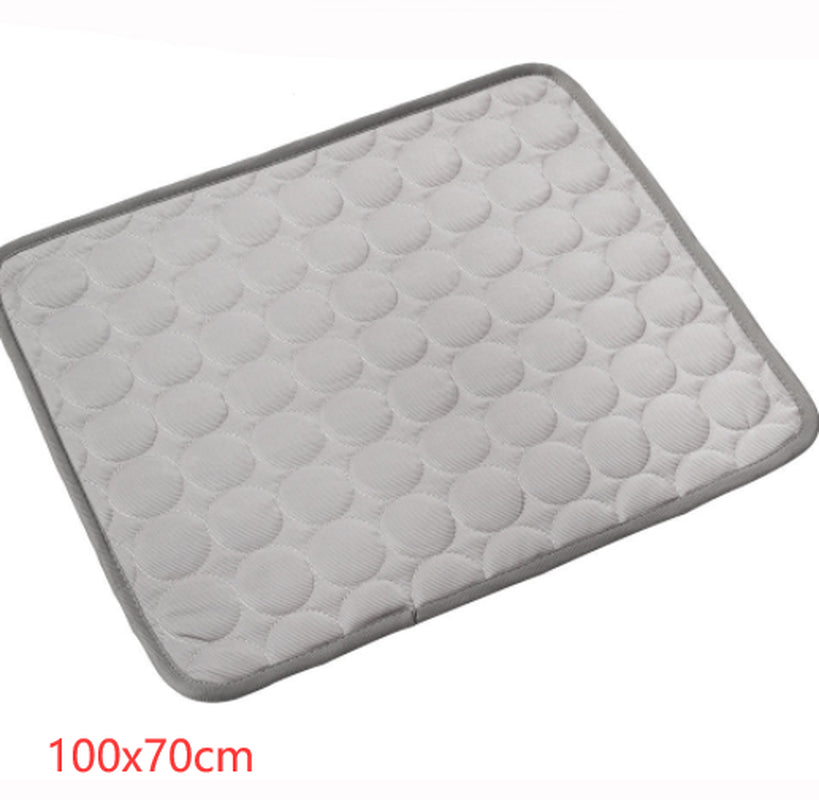 Pet Dog Cat Ice Silk Cold Nest Pad for Cooling in Summer
